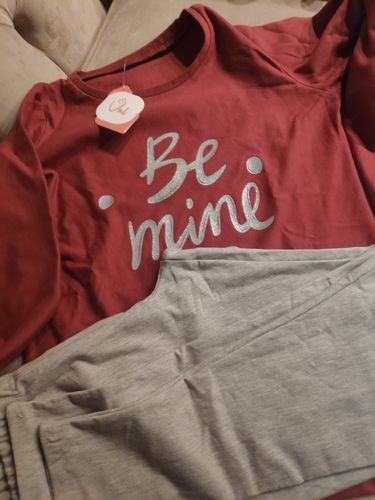 Customer photo review of Be Mine بيجاما حريمي قلب