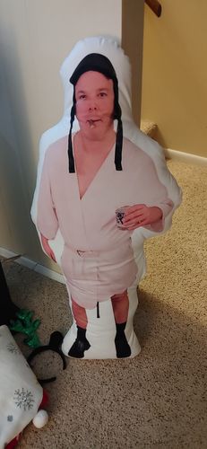 Customer photo review of Create A Custom Object Pillow