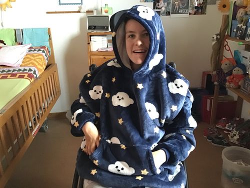 Customer photo review of SweetPlaid™ - Nuage  - Nouvelle collection 🌟