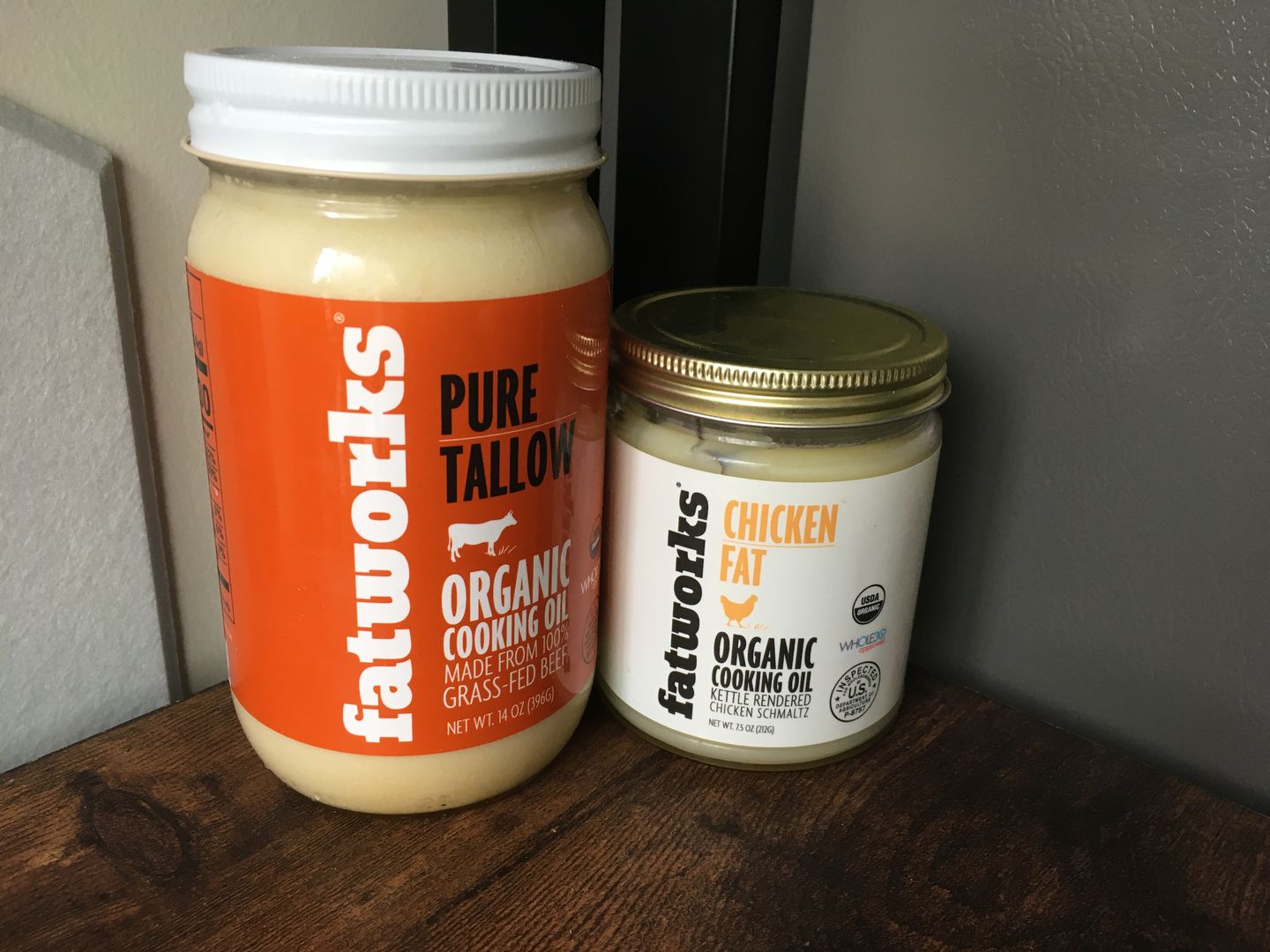 Customer photo review of Organic Free Range Chicken Fat a.k.a. Chicken Schmaltz (7.5 oz)