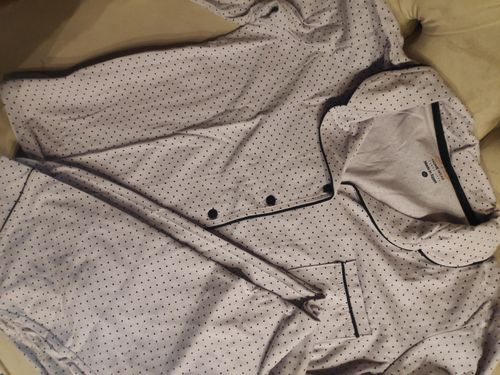 Customer photo review of بيجاما حريمي بزراير كلاسيك