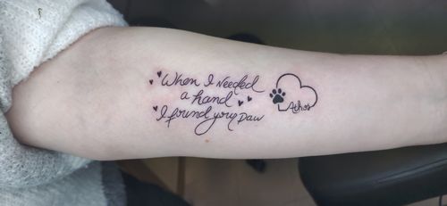 Customer photo review of TattooNumbx Numbing Cream