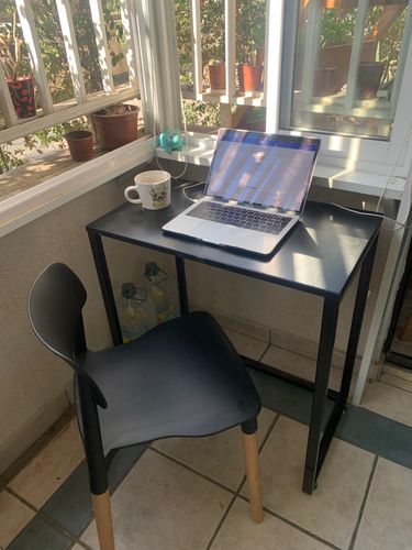 Customer photo review of Escritorio 70 x 40 BLACK