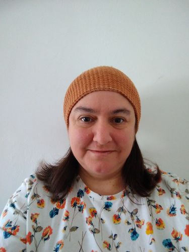 Customer photo review of Aspen Beanie
