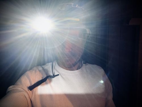 Customer photo review of NaturVibes™ Outdoor-Stirnlampe - Das Original