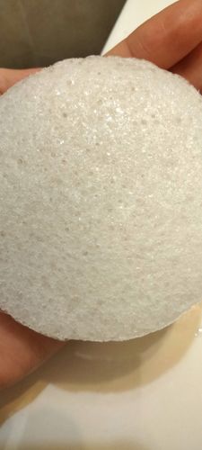 Customer photo review of KONJAC SPONGE | ספוג קונג'אק