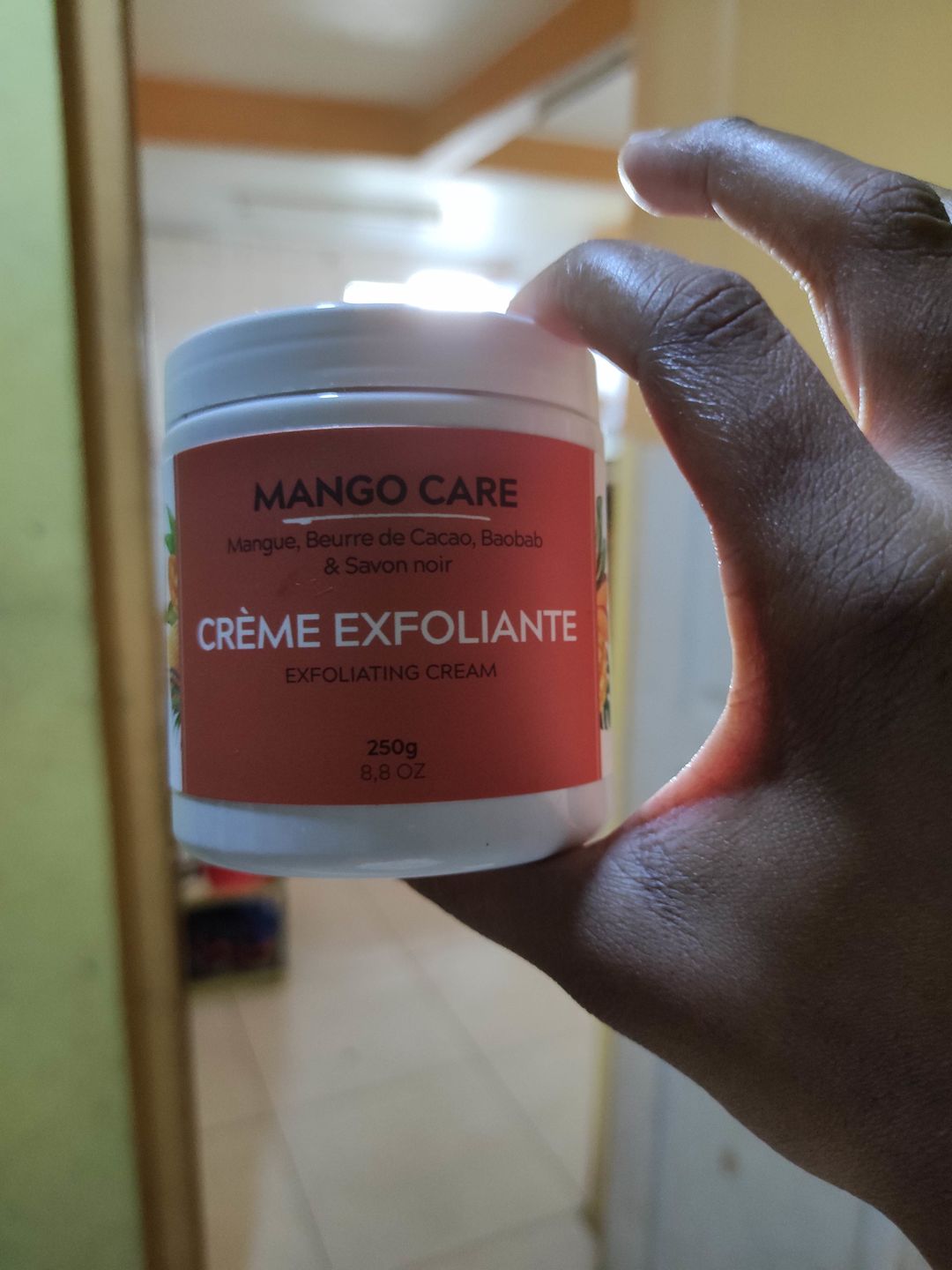 Customer photo review of Crème exfoliante - Gommage doux