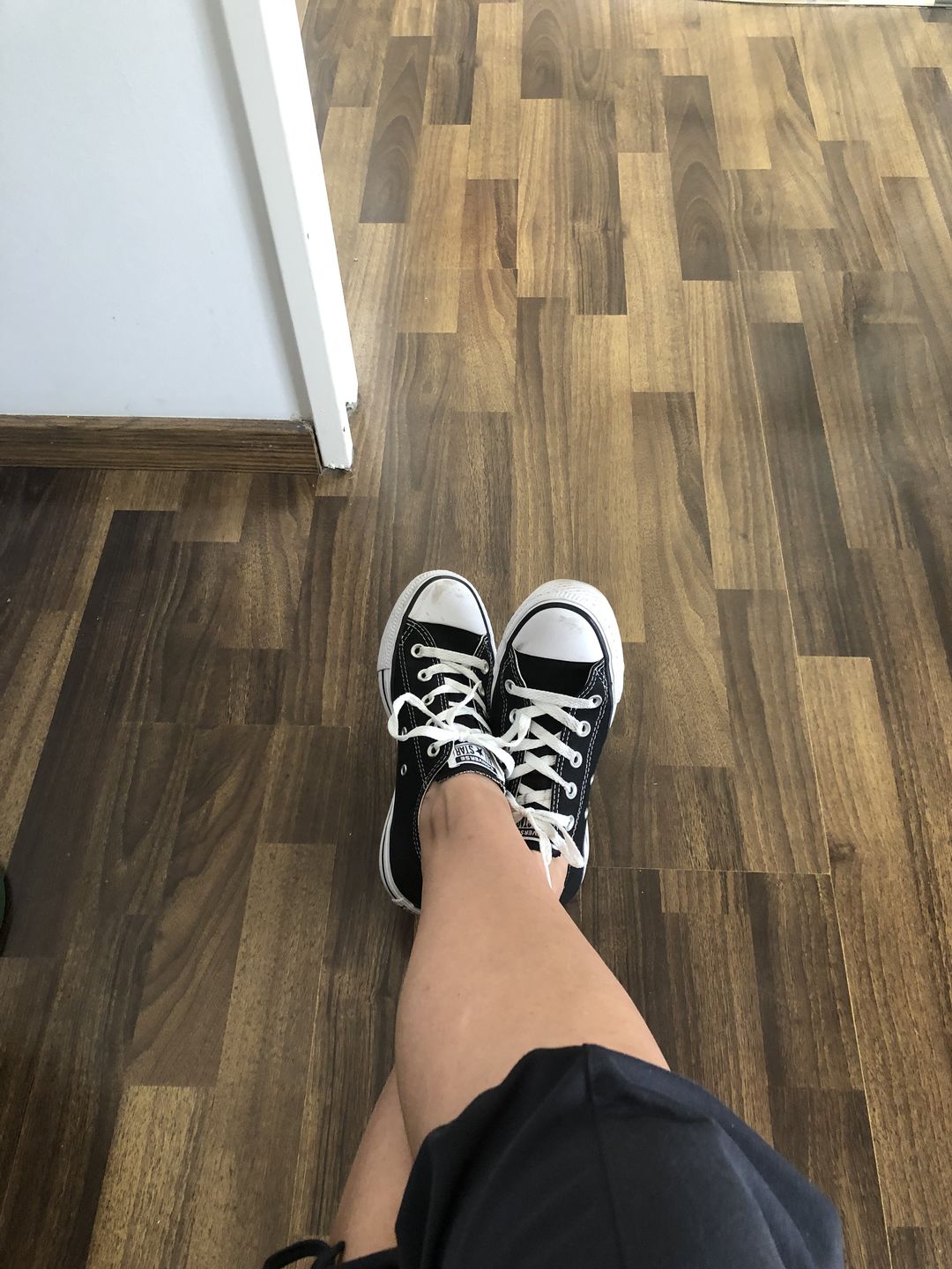 Customer photo review of Zapatillas Converse Chuck Taylor Core Negro