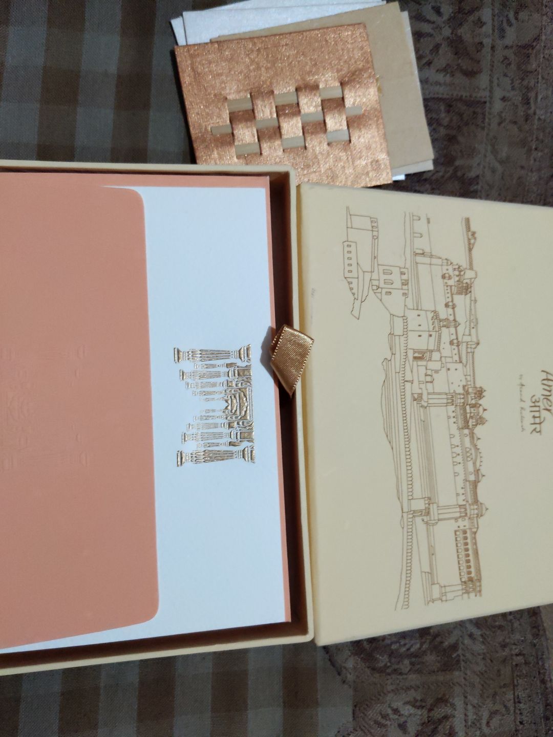 Customer photo review of Notecards, Gift Tags - Amer Pillars