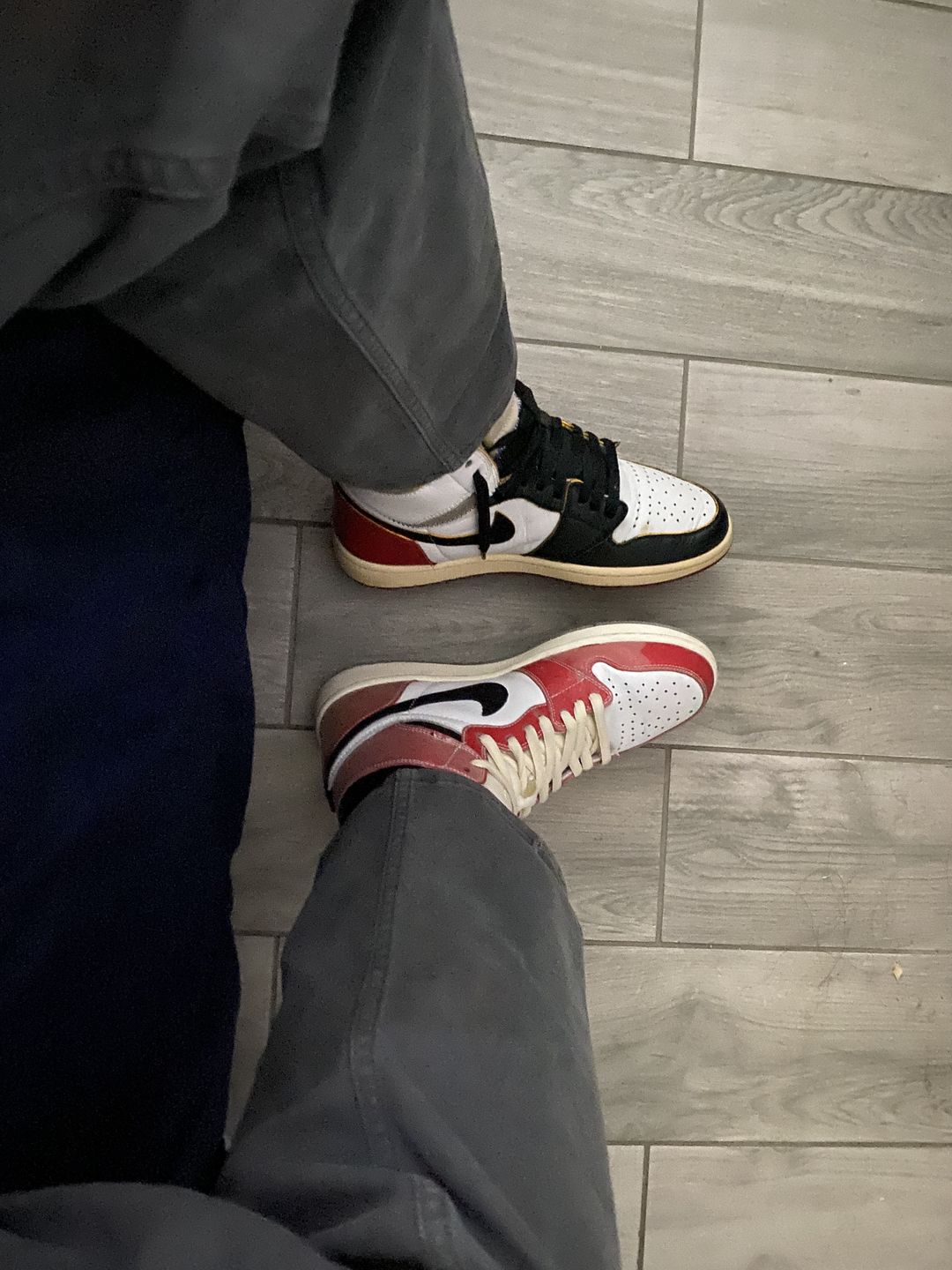 Customer photo review of Thick Oval Shoe Laces (Nike SB Laces)
