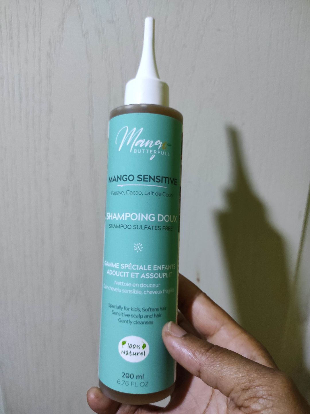 Customer photo review of Shampoing Doux SENSITIVE