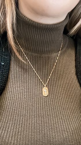 Customer photo review of Goddess Aphrodite Necklace