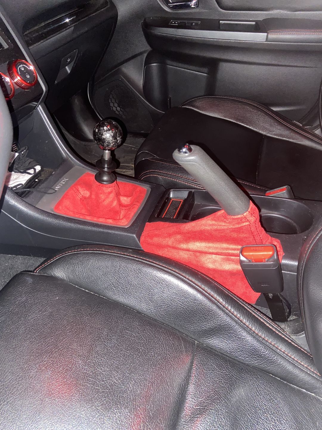 Customer photo review of Forged Carbon Fiber Shift Knob