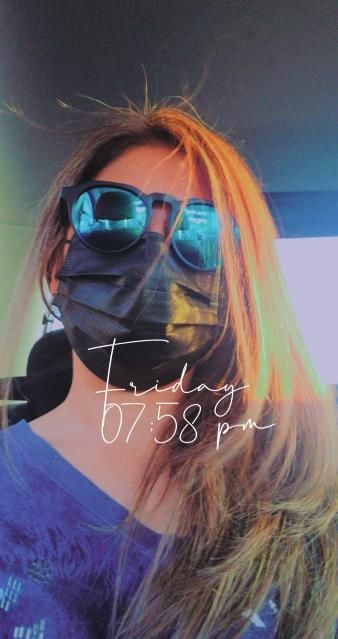 Customer photo review of Stone Black / Blue