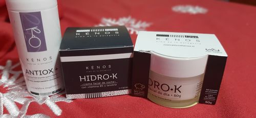 Customer photo review of Pack Hidro-K Día + Hidro-K Noche + Antiox+