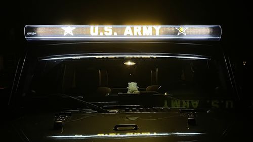 Customer photo review of U.S. Army Light Bar Insert