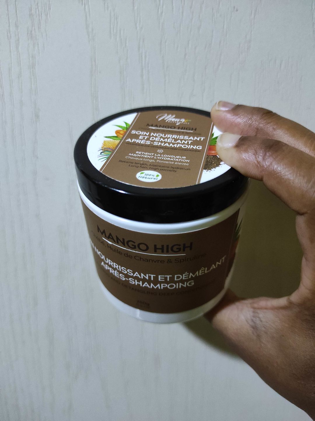 Customer photo review of Soin nourrissant et démêlant après-shampoing - HIGH