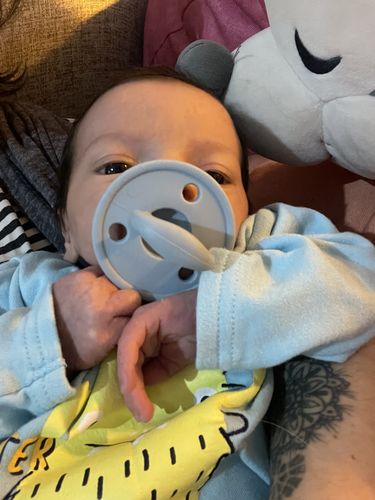 Customer photo review of Chupete Celeste Nenina & Co