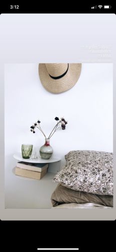 Customer photo review of FOLD Bedside Table 400