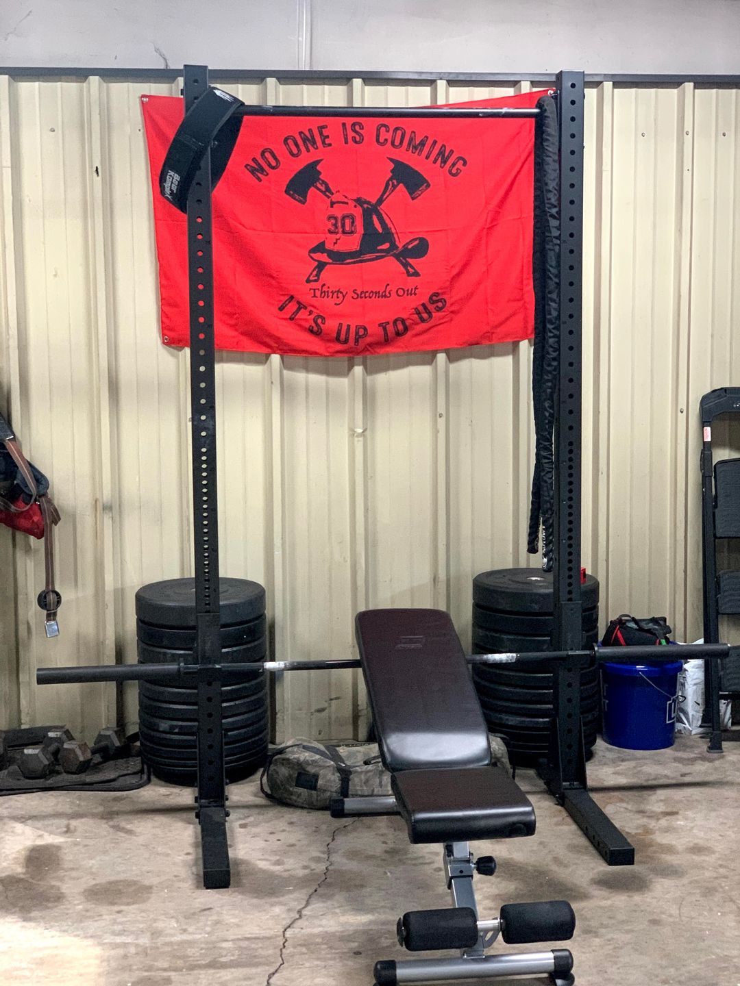 Customer photo review of Adjustable Weight Bench AWB-800