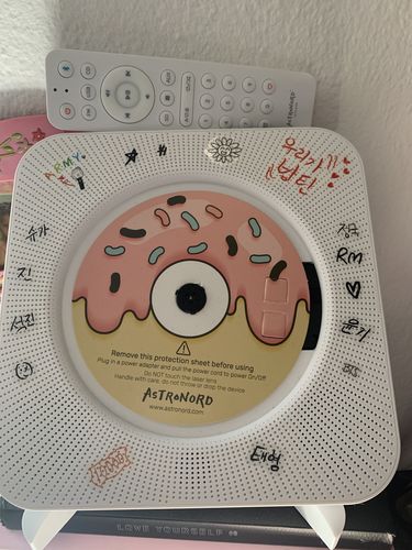 Customer photo review of ASTRONORD™ CD Player