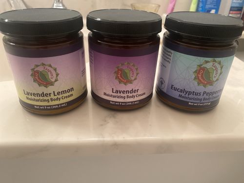 Customer photo review of Moisturizing Body Creams