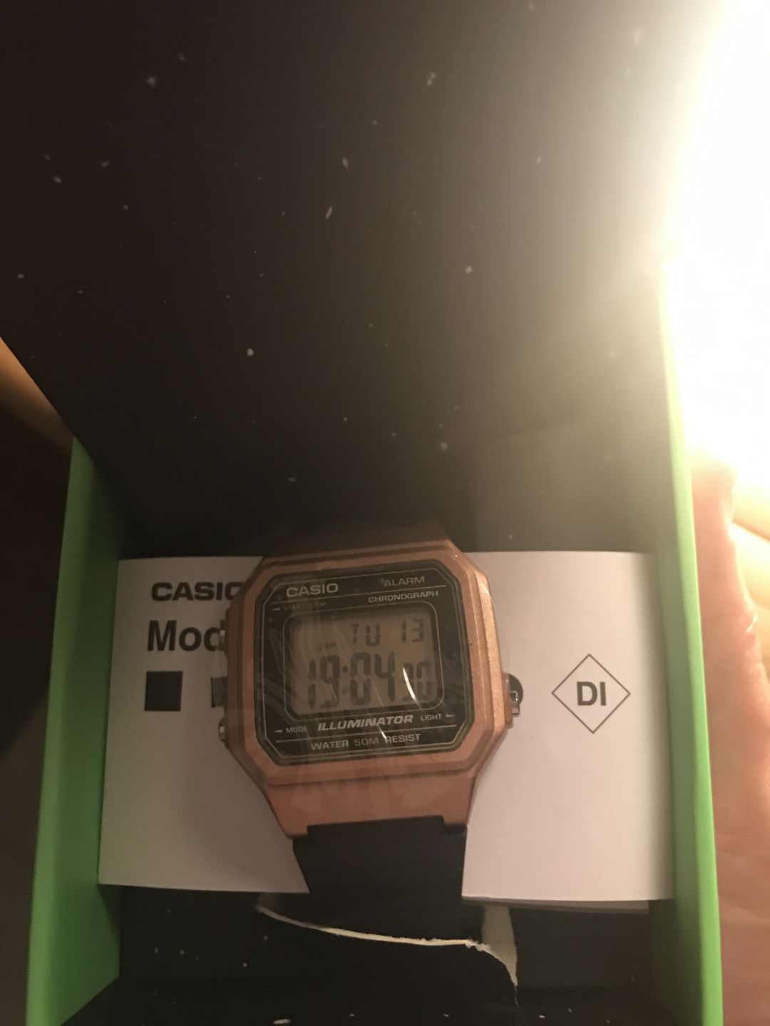 Customer photo review of Reloj Casio Vintage W-217HM-5AVDF Rosado