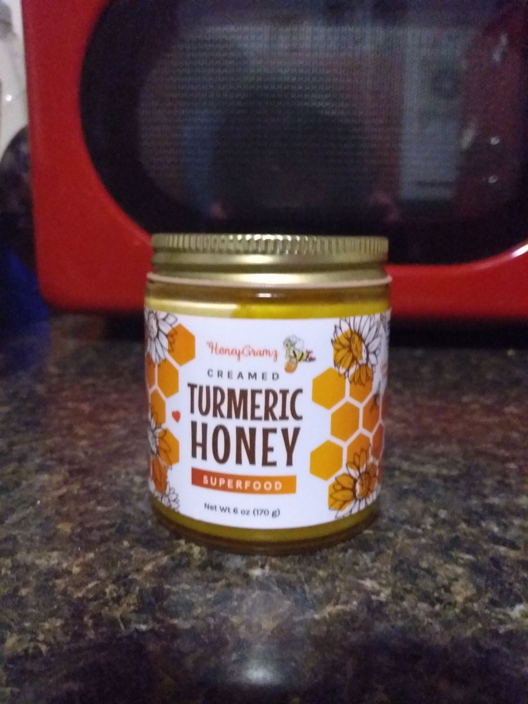 Customer photo review of Organic Turmeric Honey
