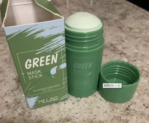 Customer photo review of Hot Sale - Deep Cleanse Natural Green Tea Face Mask