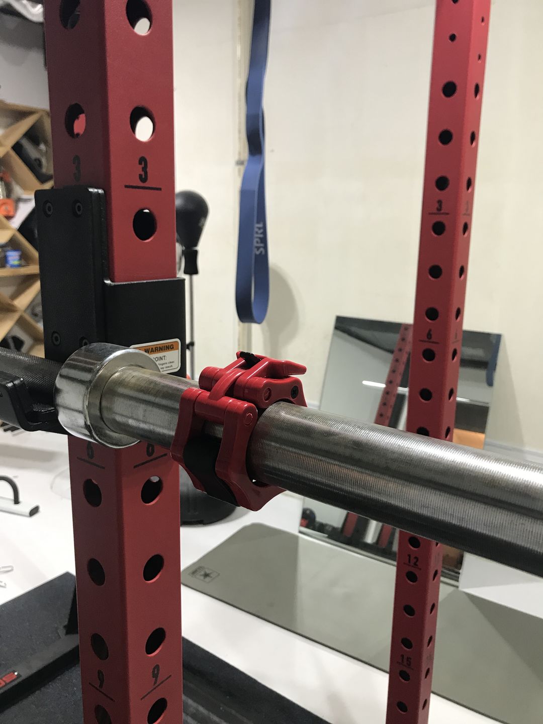 Customer photo review of Ritfit Olympic Barbell Clamp (Pair of Two)