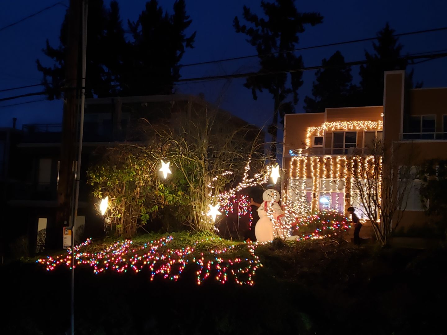 Customer photo review of 24" White Weatherproof Star Lantern Lamp, Hanging Decoration