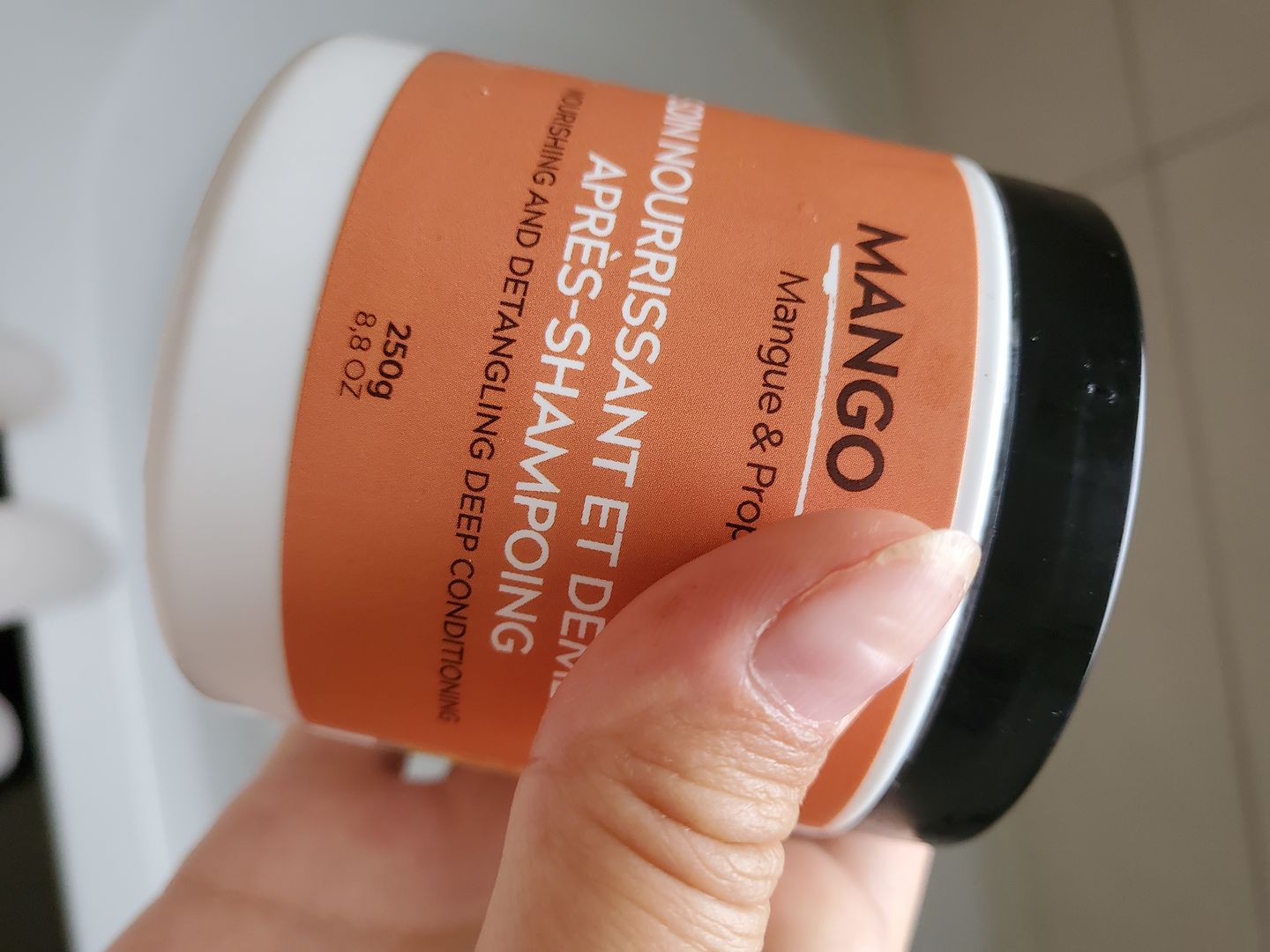 Customer photo review of Soin nourrissant et démêlant après-shampoing - CARE