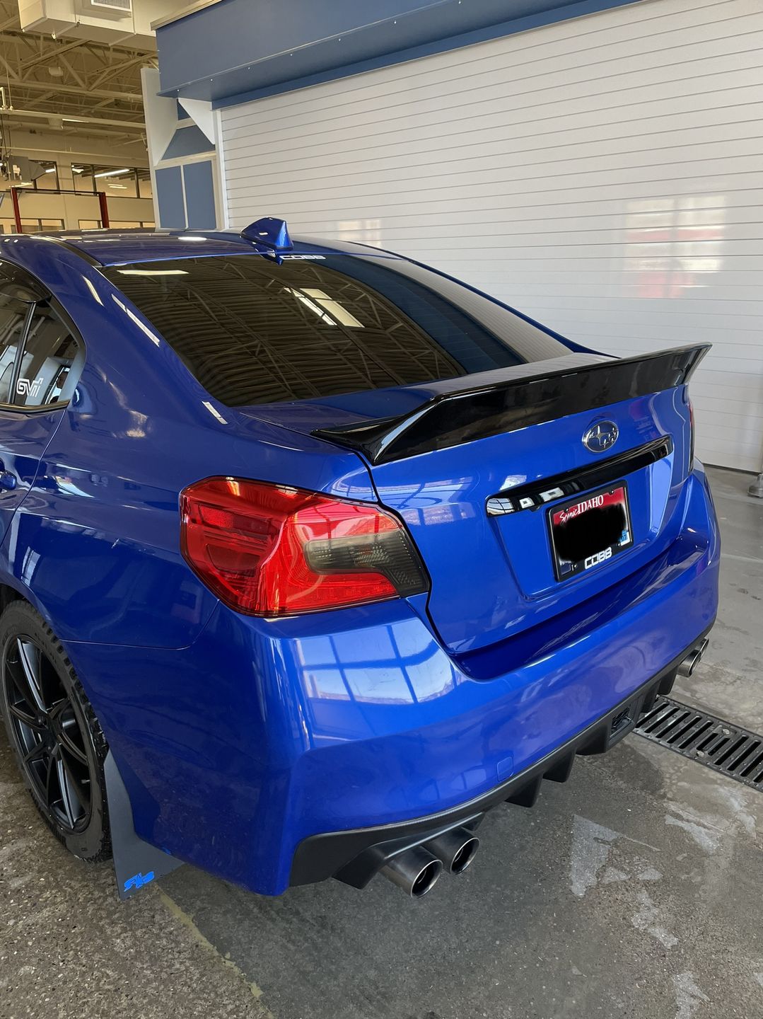 Customer photo review of 2015-21 Subaru WRX STi RB Duckbill Rear Trunk Rear Spoiler
