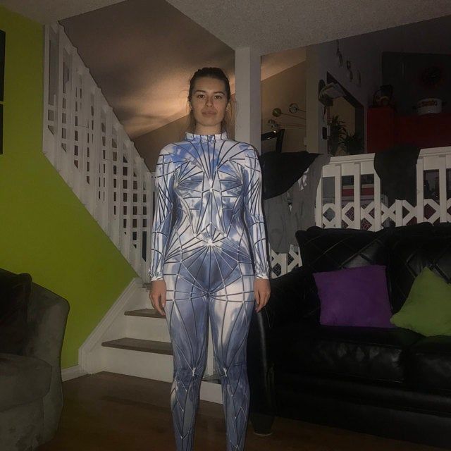 Customer photo review of Broken Mirror Costume