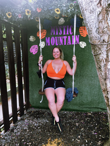 Customer photo review of 'Uplift' Plunging Bikini Top