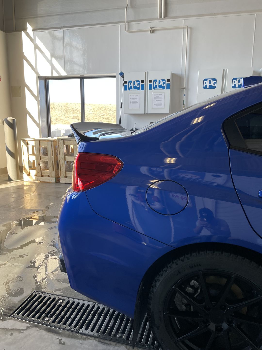 Customer photo review of 2015-21 Subaru WRX STi RB Duckbill Rear Trunk Rear Spoiler