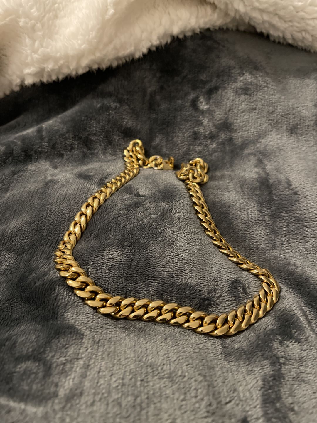 Customer photo review of CLEAN CUBANA. - 12MM 18K GOLD