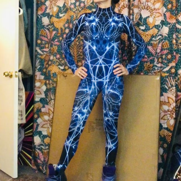 Customer photo review of Lightning Costume