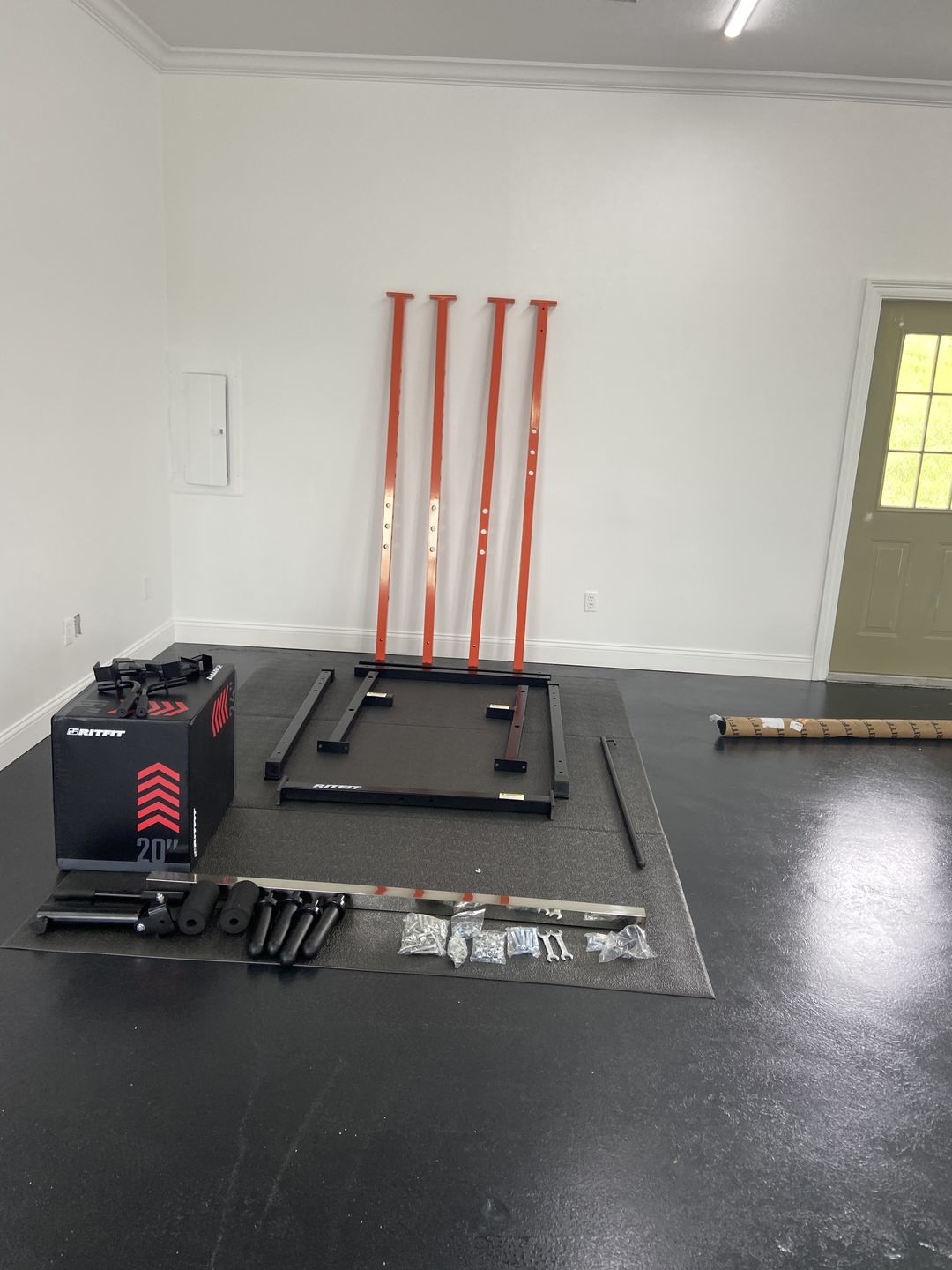 Customer photo review of RitFit Black Bumper Plates