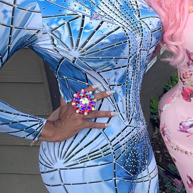 Customer photo review of Broken Mirror Costume