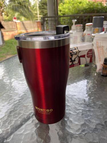 Customer photo review of 20oz Metallic Knights Tumbler 590ml