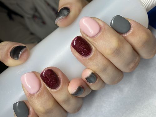 Customer photo review of Gel polish Rubber base coat light white 10ml