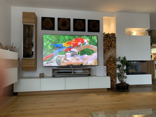 Customer photo review of Holz Wand Deko GENTA 40 cm x 40 cm