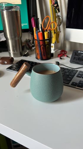 Customer photo review of Round Coffee & Tea Mug