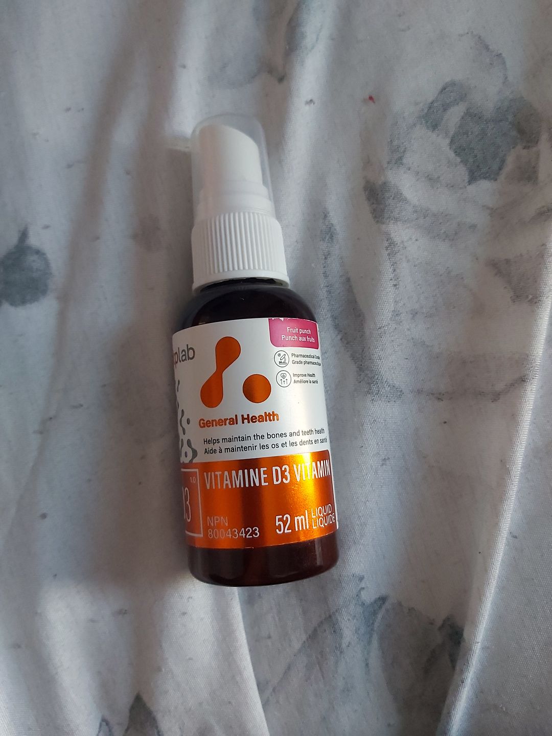 Customer photo review of ATP Lab - Vitamine D3 (vaporisateur) Fruit punch 52ml
