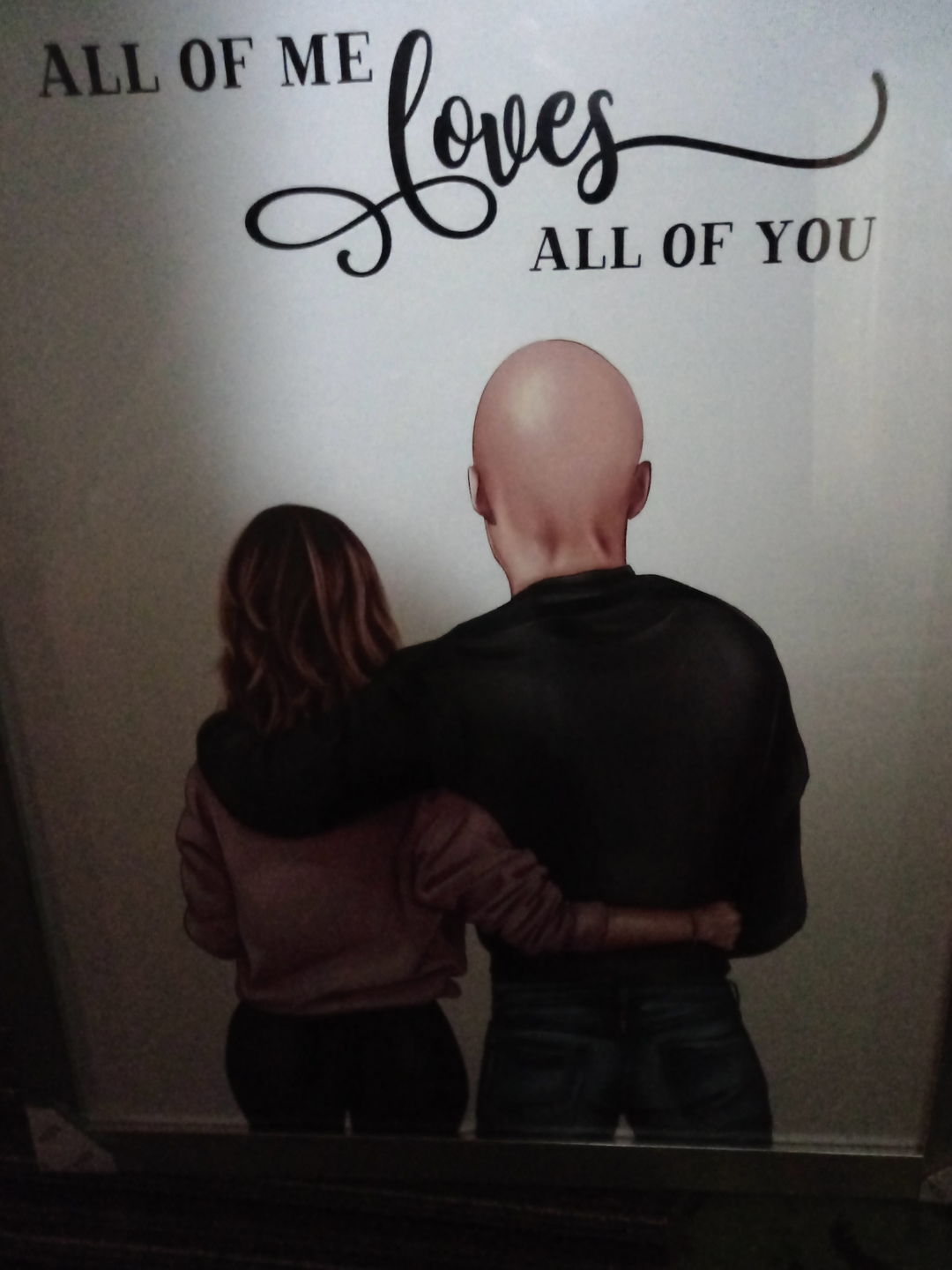 Customer photo review of Pärchen (Mann & Frau) - Personalisiertes Poster