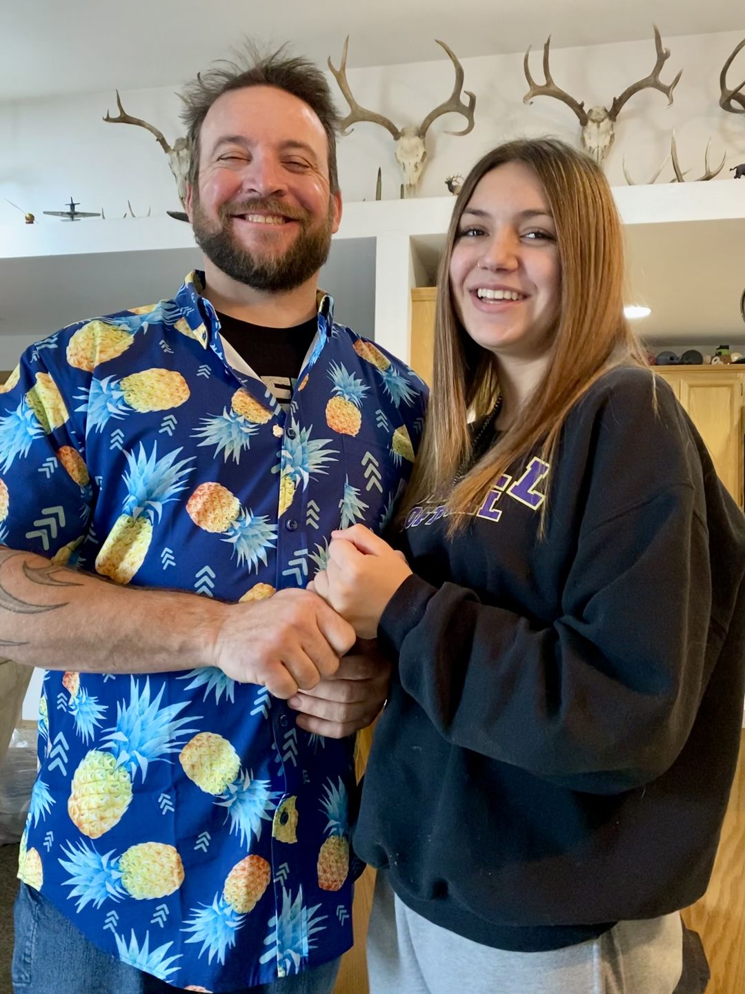 Customer photo review of 21 Pineapples Signature Hawaiian Shirt (PREORDER ONLY)