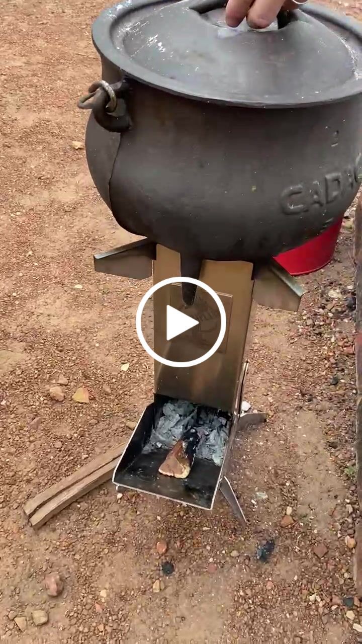 Customer video review of BraaiPlank™ ROCKETSTOVE+