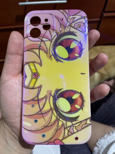 Customer photo review of Sailor Moon Anime Pink iPhone Case