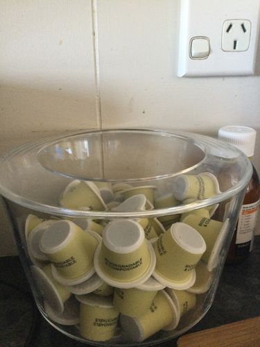 Customer photo review of Compostable Blend 7 - Bold